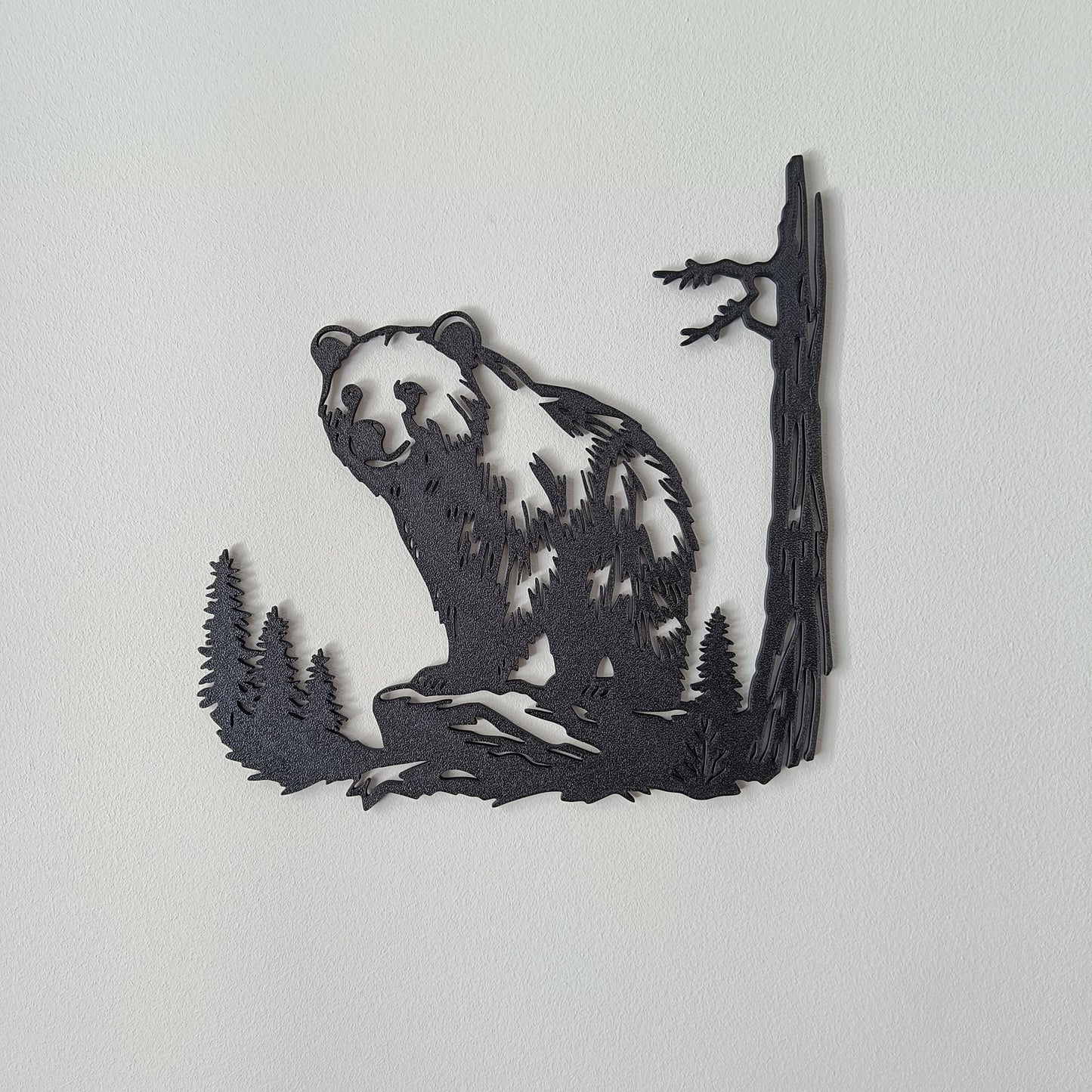 Karu Seinakunst – must | Moodne looduskaunistuste komplekt