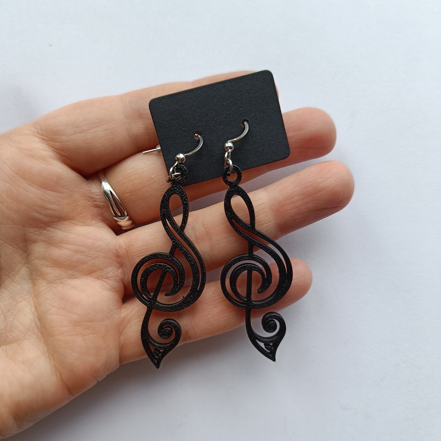 Lightweight Earrings 3D Printed