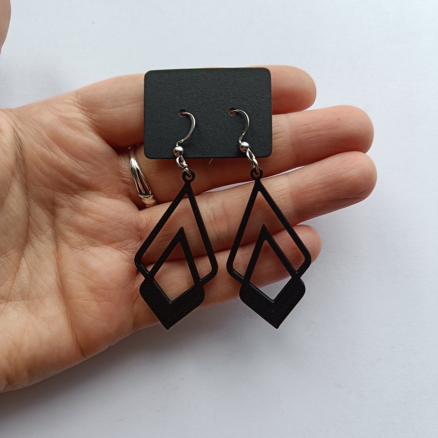 Lightweight Earrings 3D Printed