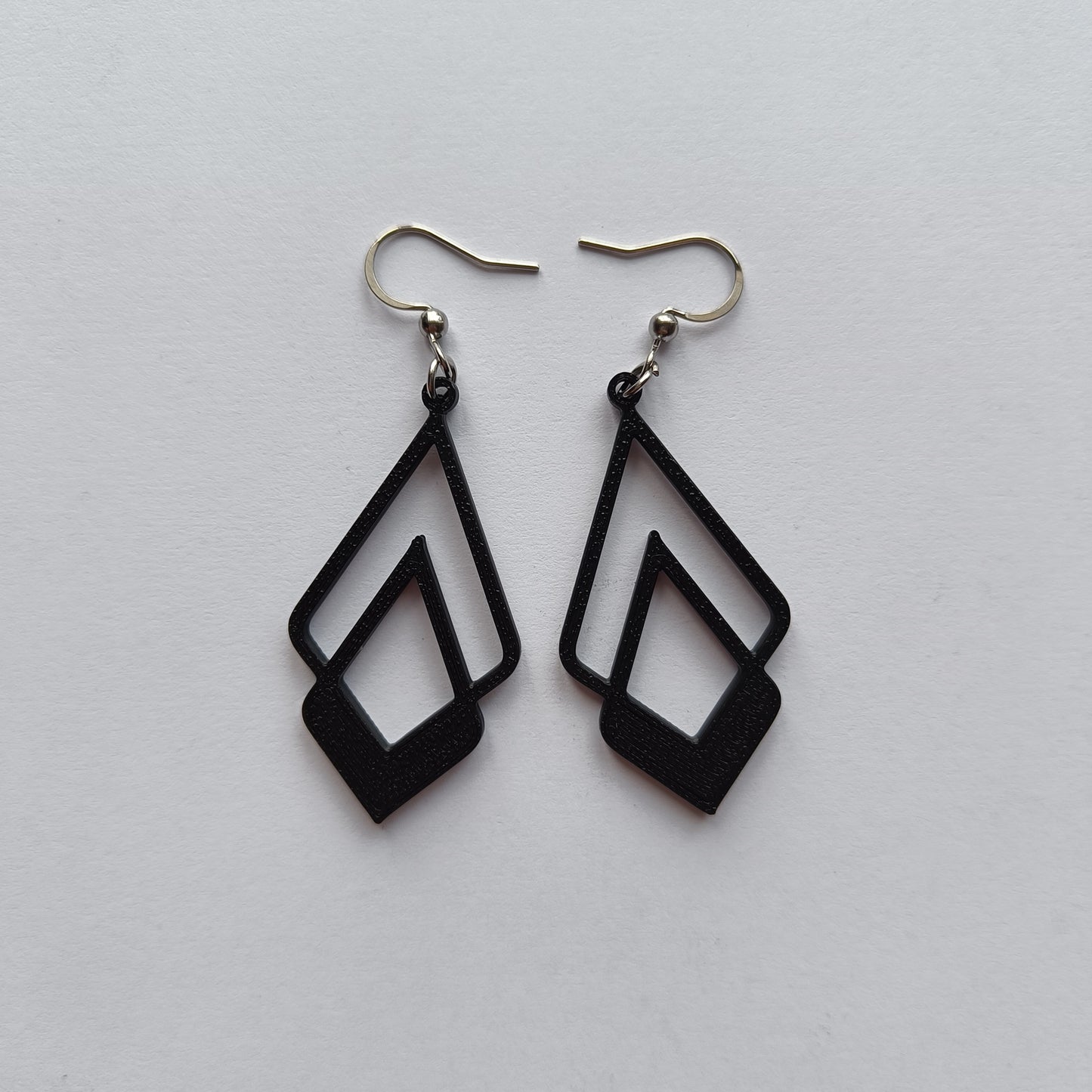 Lightweight Earrings 3D Printed