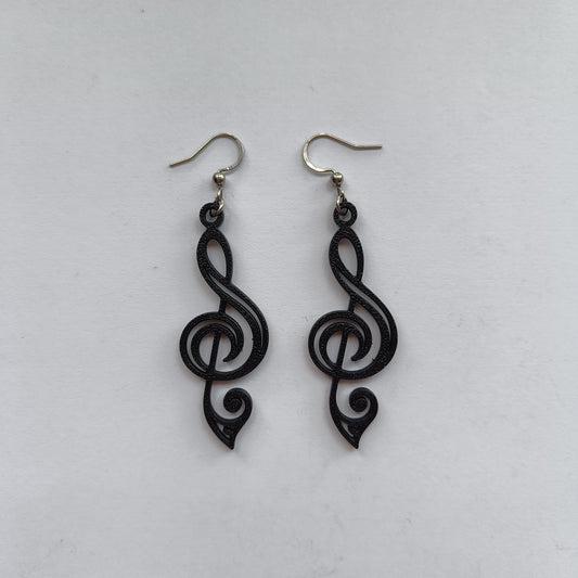 Lightweight Earrings 3D Printed