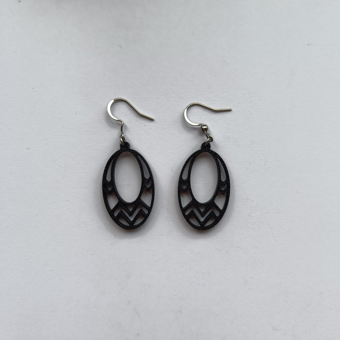 Lightweight Earrings 3D Printed