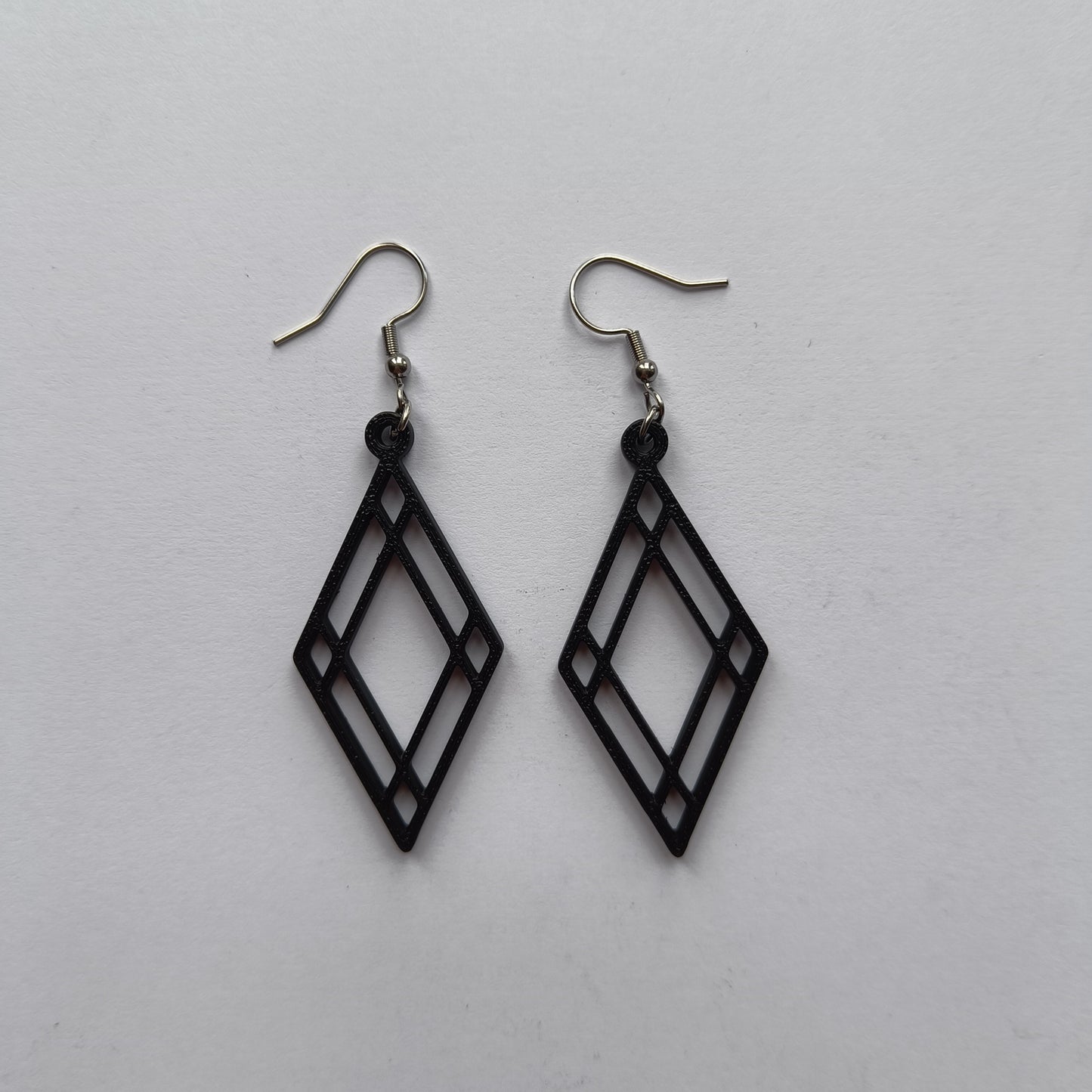 Lightweight Earrings 3D Printed