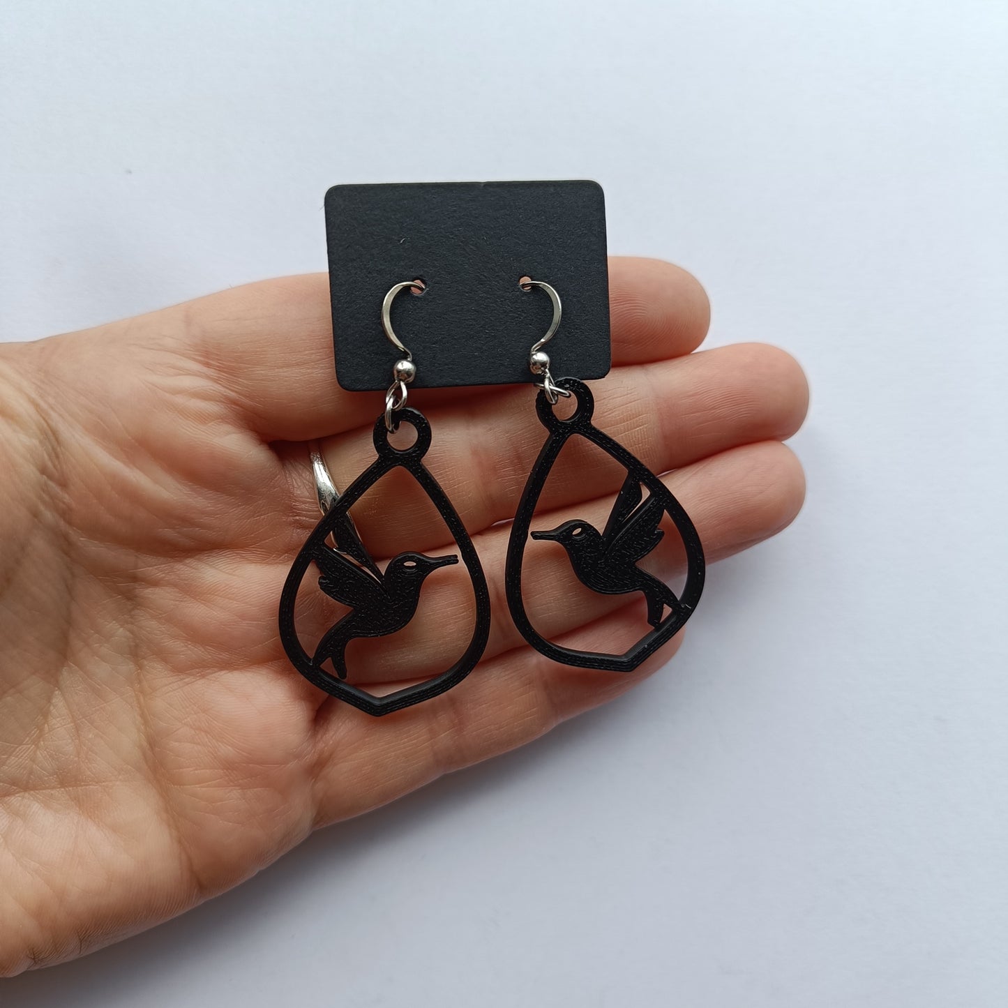 Lightweight Earrings 3D Printed