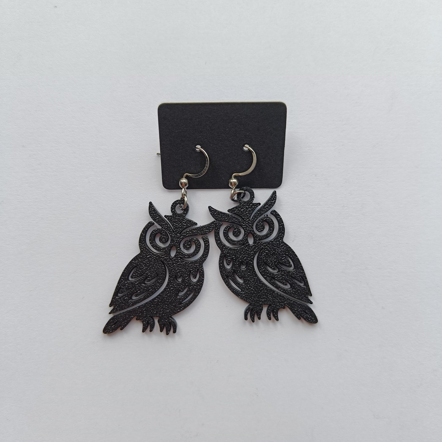 Lightweight Owl Earrings 3D Printed